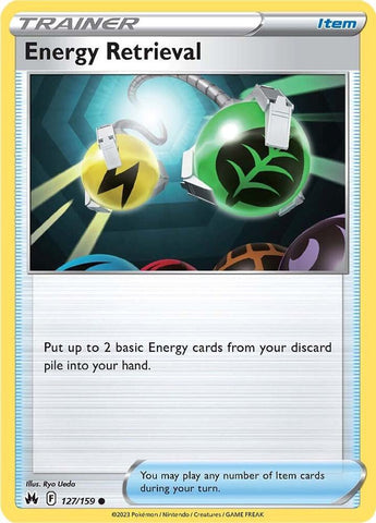 Energy Retrieval - Crown Zenith (CRZ) - Reverse Holo