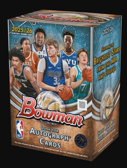 2025/26 Bowman Basketball Value Box