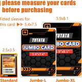 Jumbo Sleeves 5.4X7.5 Large Size Transparent Holder Protector For Oversized Cards