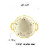 Pokémon Ceramic Tableware Set Bone China Plates Dinner Sets Microwave Safe Dinnerware Set for Home Bowl Set