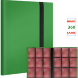 9 Pocket Trading Card Album Folder - 360 Side Loading Pockets