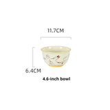 Pokémon Ceramic Tableware Set Bone China Plates Dinner Sets Microwave Safe Dinnerware Set for Home Bowl Set