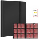 9 Pocket Trading Card Album Folder - 360 Side Loading Pockets
