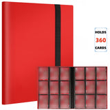 9 Pocket Trading Card Album Folder - 360 Side Loading Pockets