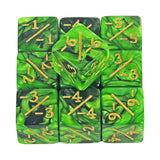 Six Sided Dice Set D6 Counters +1/+1 and -1/-1 Set  (10 Pack)