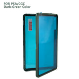 Aluminum Alloy Graded Cards Protector Case For PSA/CGC Slab, UV & Scratch Resistant