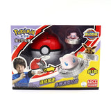 Pokemon Battle Spinner Toy Pikachu Charmander, Magic Gyro Combat Top with Poke Ball