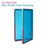 Aluminum Alloy Graded Cards Protector Case For PSA/CGC Slab, UV & Scratch Resistant
