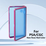 Aluminum Alloy Graded Cards Protector Case For PSA/CGC Slab, UV & Scratch Resistant