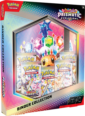 Pokémon TCG: Scarlet & Violet-Prismatic Evolutions Binder Collection (Pre-Order)