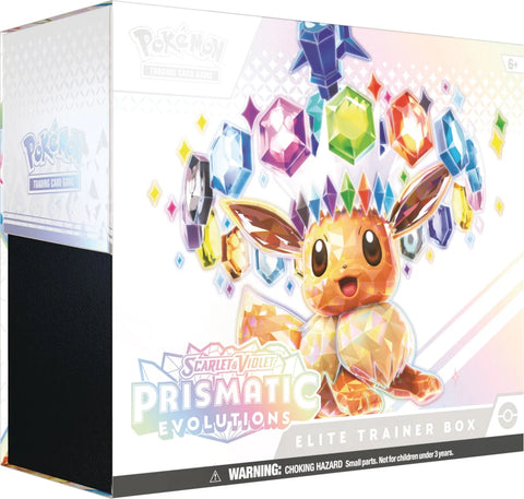 Pokémon TCG: Scarlet & Violet-Prismatic Evolutions Elite Trainer Box (Pre-Order)