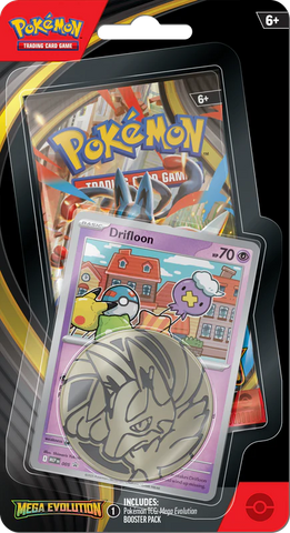 Pokémon TCG: Mega Evolution Base Set - Checklane Blister (Drifloon)