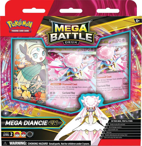 Pokemon TCG: Mega Diance ex - Mega Battle Deck